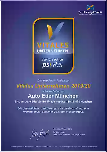 Auto Eder München Vitales Unternehmen