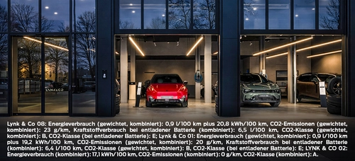Lynk & Co Store München Außenansicht