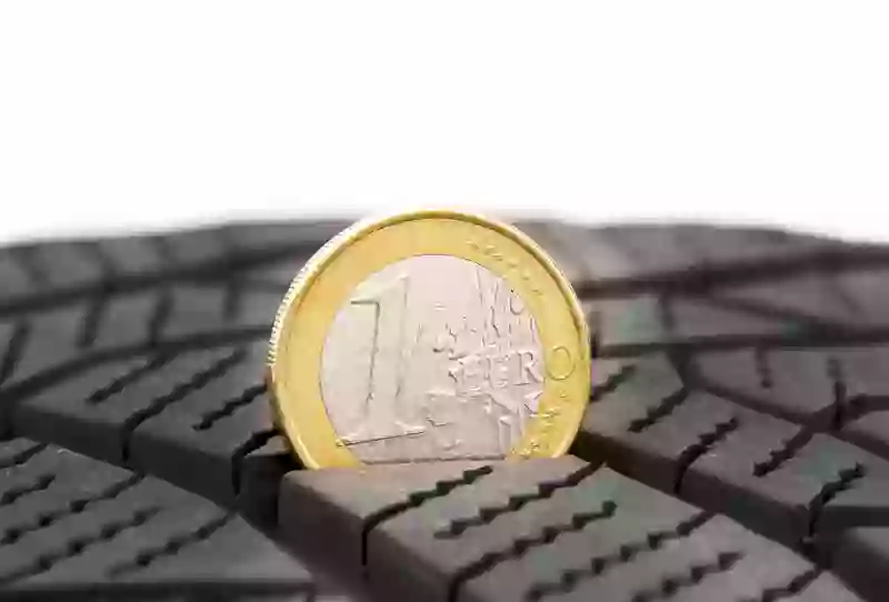 Profiltiefenmessung mit Münze